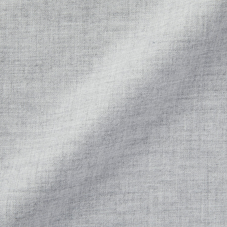 COTTON FLANNEL FITTED SHEET S Light grey
