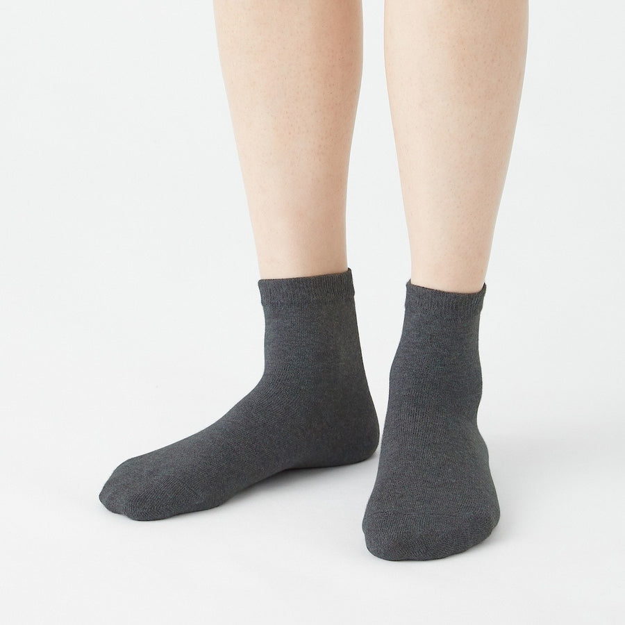 Right Angle 3-Layer Loose Top Short Socks