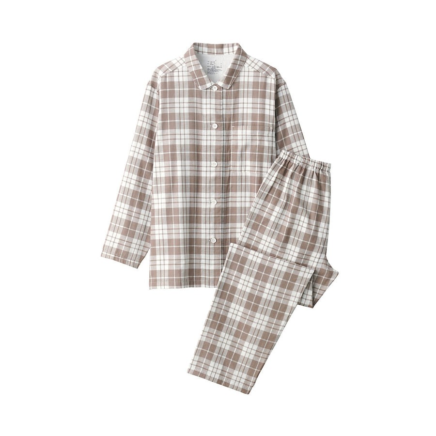 Side Seamless Double Gauze Pyjamas - Ladies
