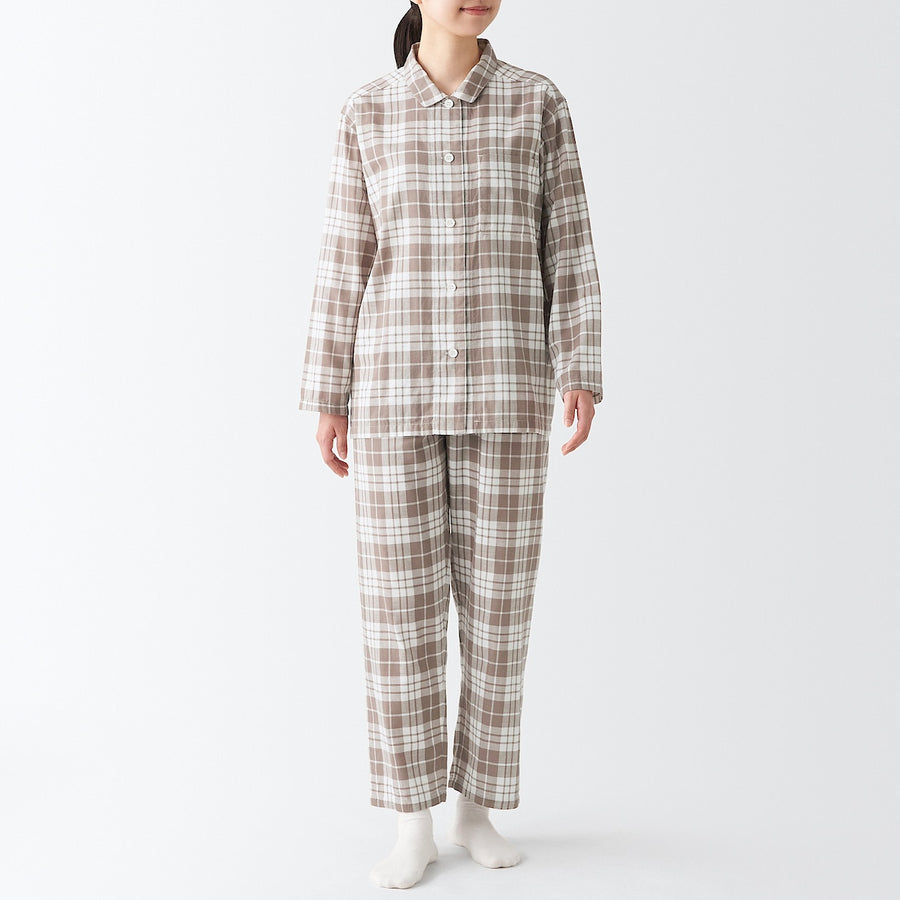 Side Seamless Double Gauze Pyjamas - Ladies