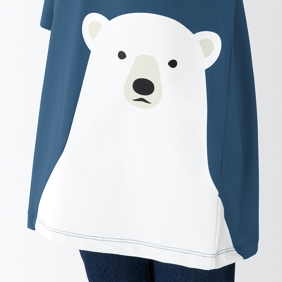 Cotton Jersey Short Sleeve Animal Print T-Shirt - Collection 6 (Kids)