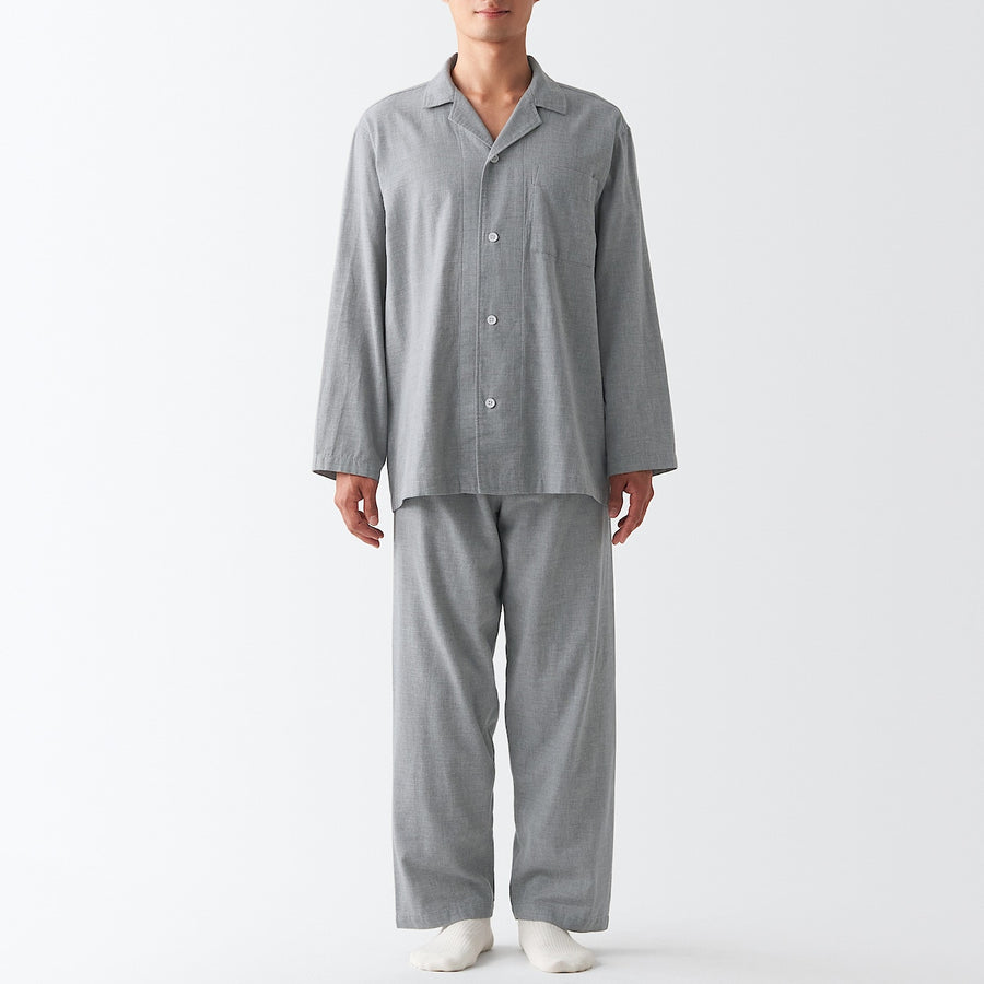 Side Seamless Double Gauze Pyjamas