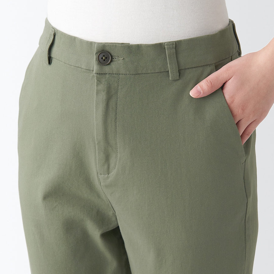 Women's 4-Way Stretch Chino Slim Tapered Pants