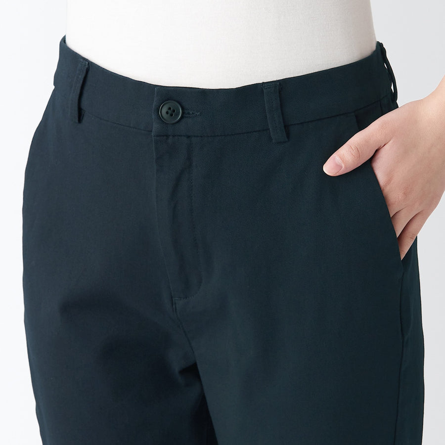 4-Way Stretch Chino Slim Tapered Pants - Women