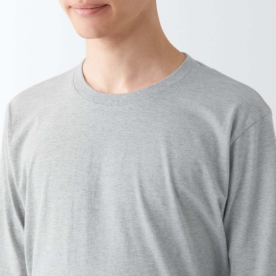Washed Jersey Long Sleeve T-Shirt