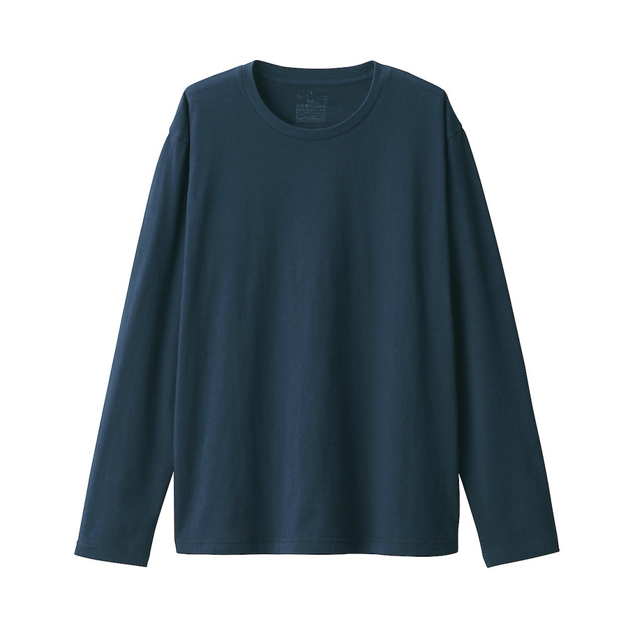 Washed Jersey Long Sleeve T-Shirt