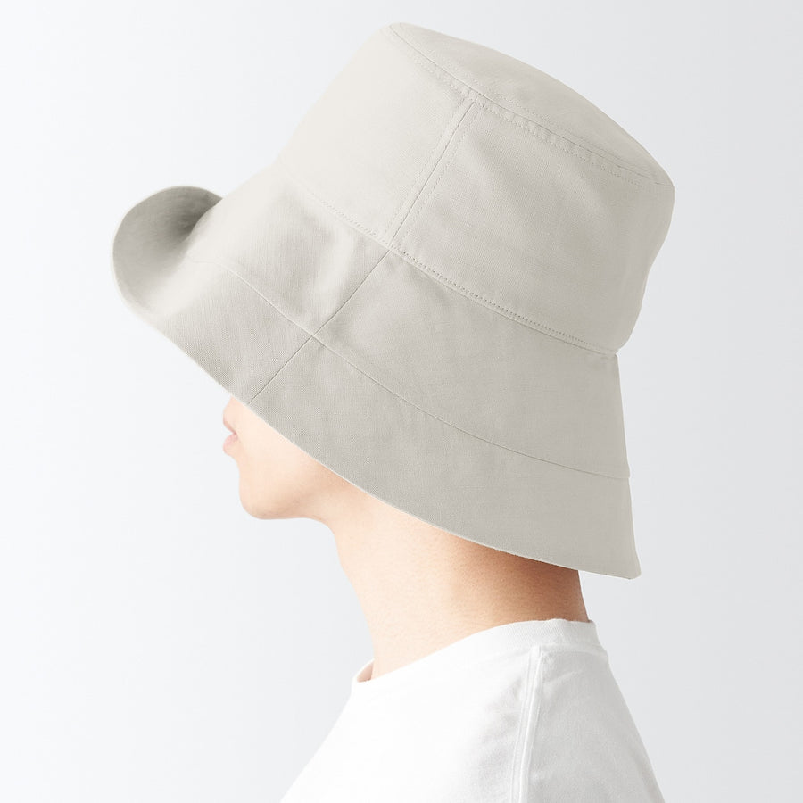 Lyocell Linen Wide Brim Hat