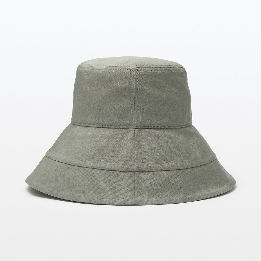 Lyocell Linen Wide Brim Hat