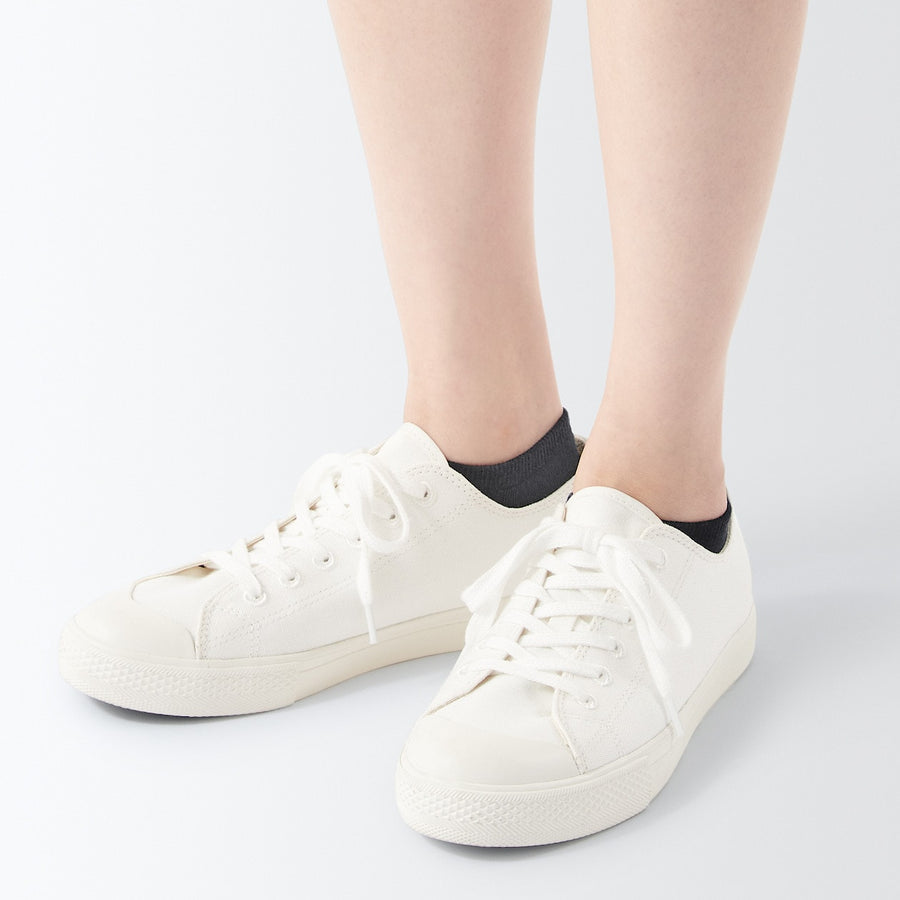 Right Angle Pile sneaker socksOff white21-23cm