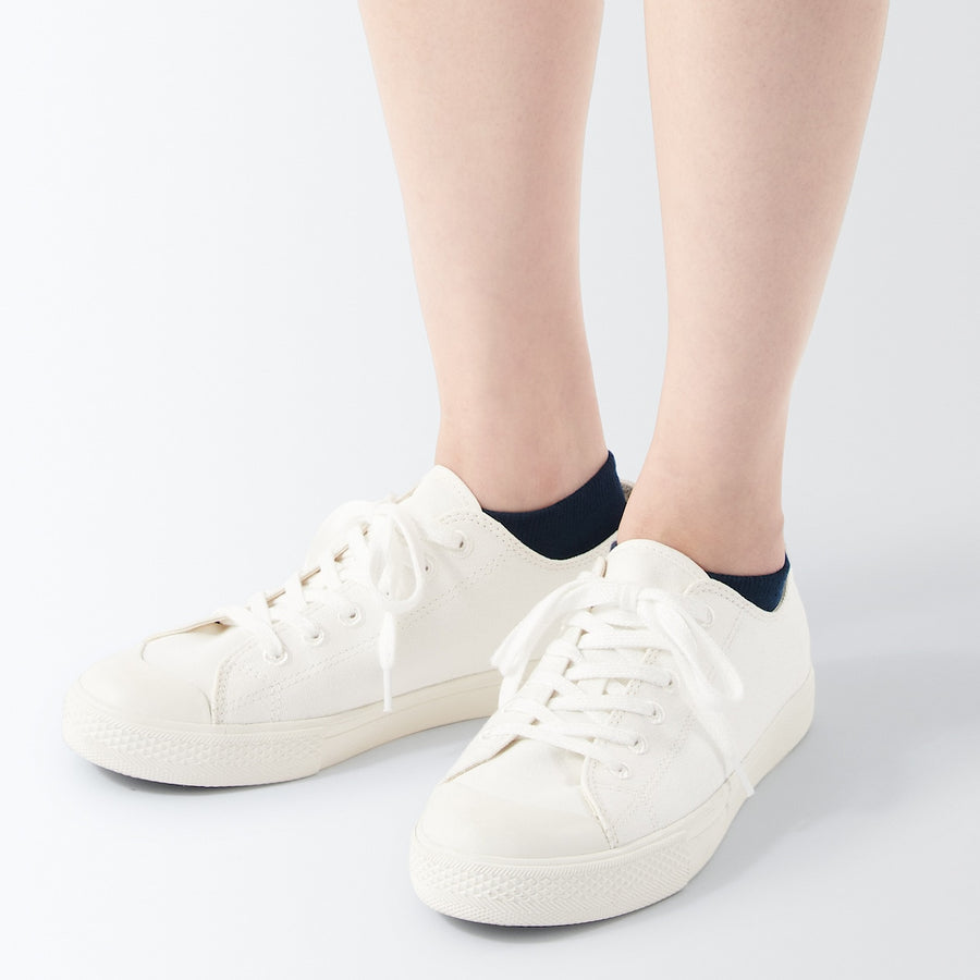 Right Angle Pile sneaker socksOff white21-23cm