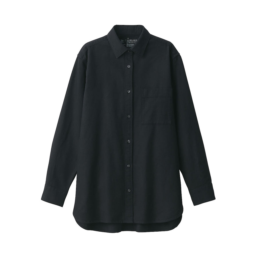 Kapok Blend Oxford Long Sleeve Shirt