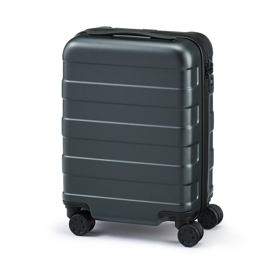 Free adjustable handle Hard carry-on suitcase (20L) Dk Grey