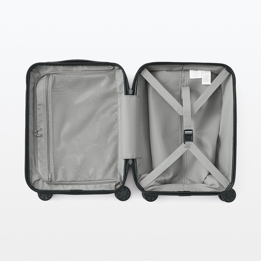 Free adjustable handle Hard carry-on suitcase (20L) Dk Grey