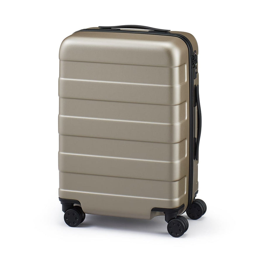 Free adjustable handle Hard carry-on suitcase (36L)Grey