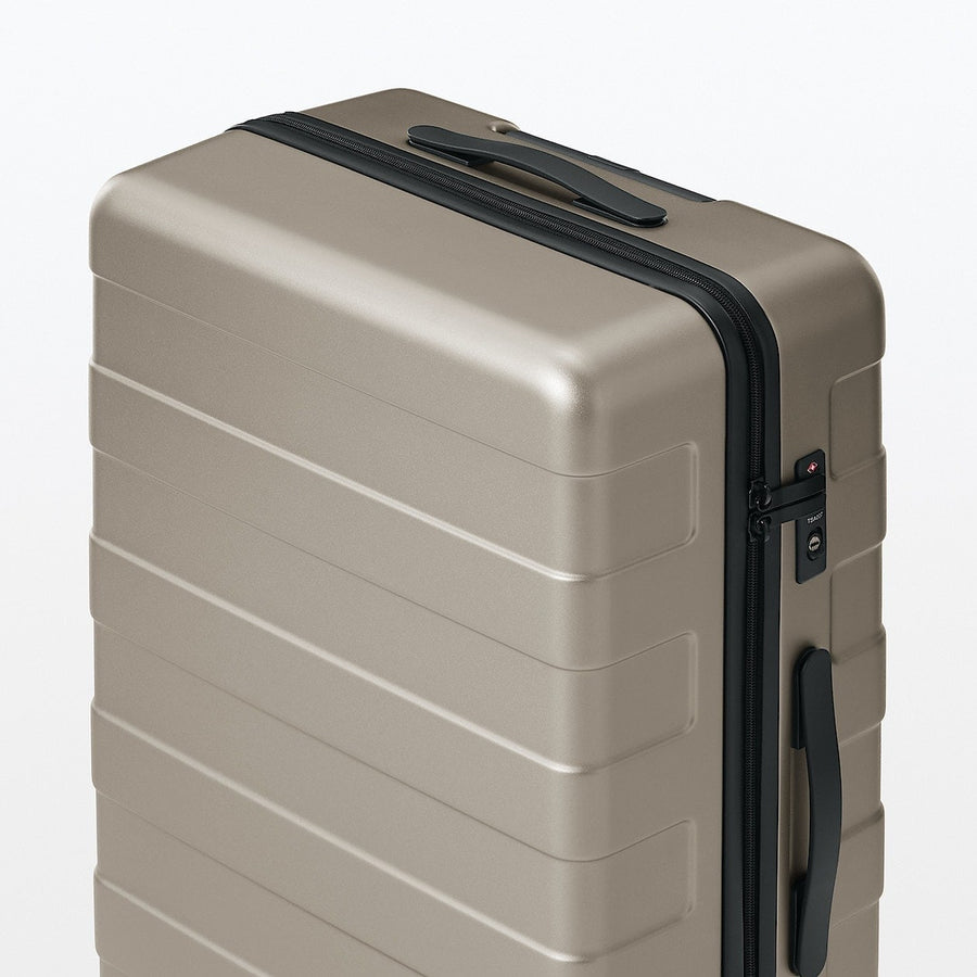 Free adjustable handle Hard carry-on suitcase (75L)Grey