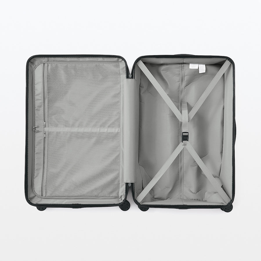 Free adjustable handle Hard carry-on suitcase (75L)Grey