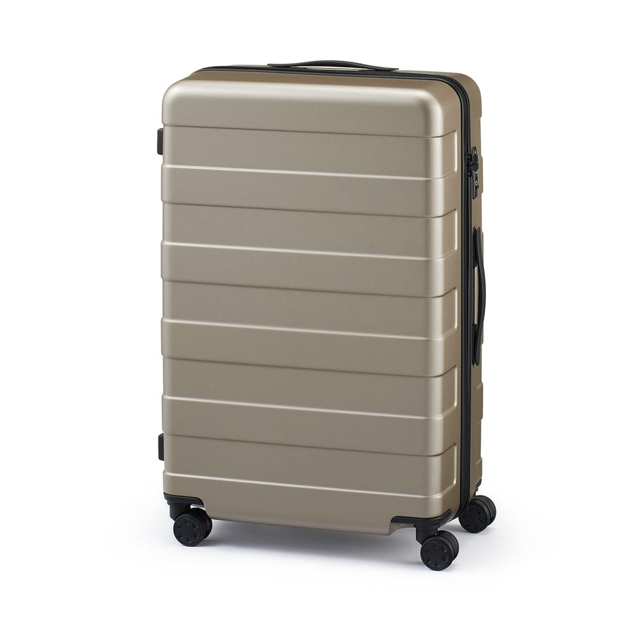 Free adjustable handle Hard carry-on suitcase (75L)Grey