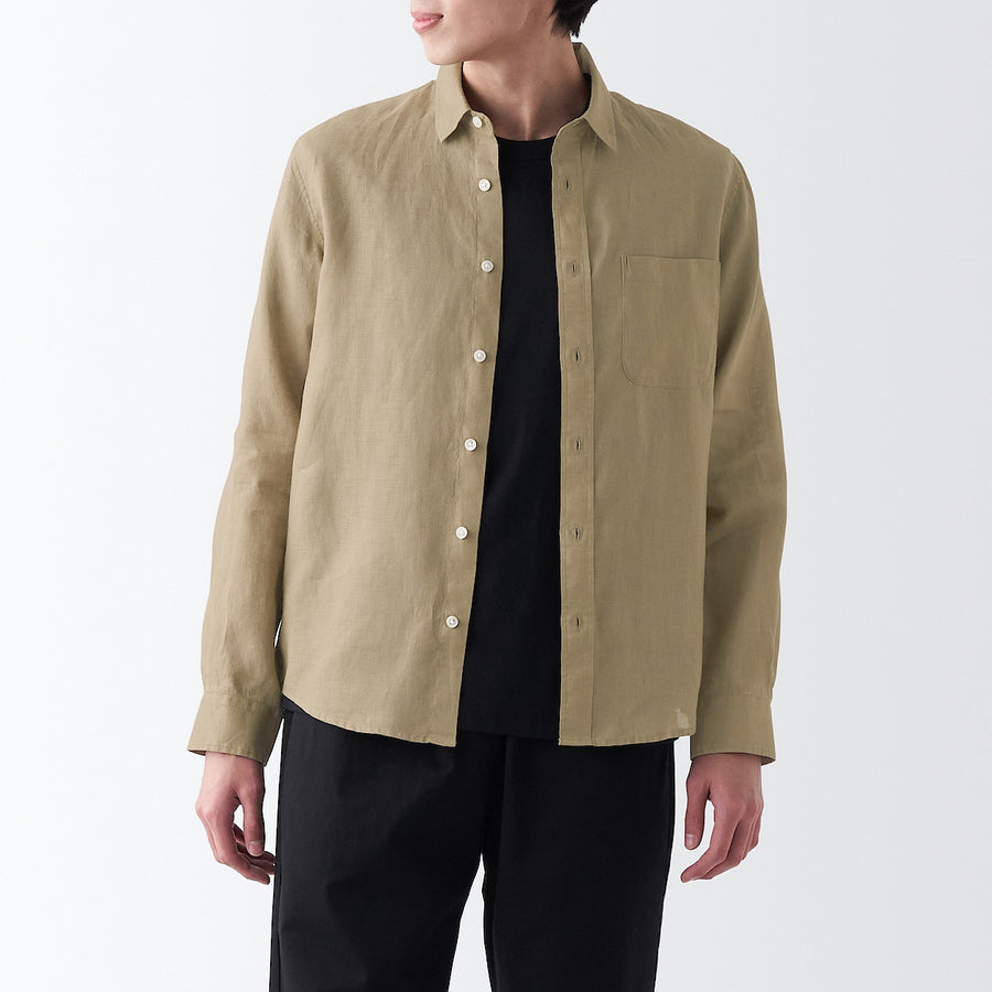 French Linen Washed Shirt