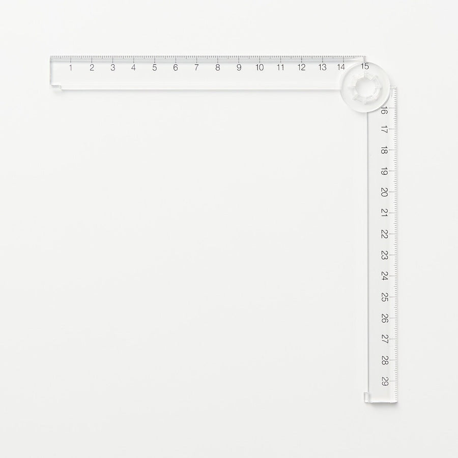 Polycarbonate Double-Sided Ruler