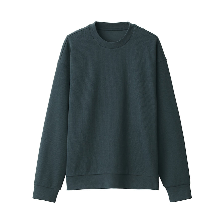 Double knits sweatshirt MEN XS Dark green