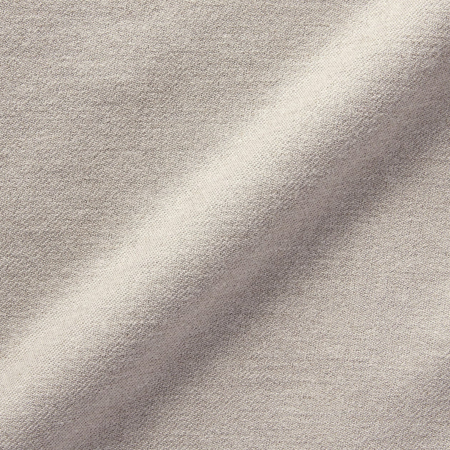 Double Brushed Flannel Long Sleeve Blouse - MUJI Australia