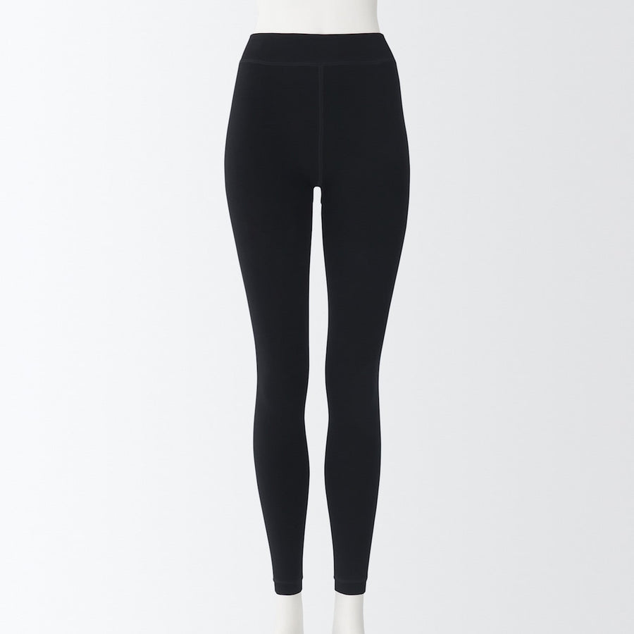 Fleece Lined Thick Full Length Leggings MUJI Australia