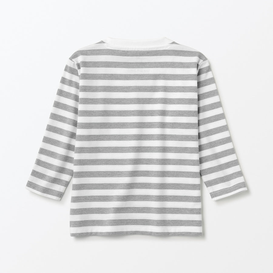 Easy-on Crew neck L/S T-shirtBABY 80 Off white