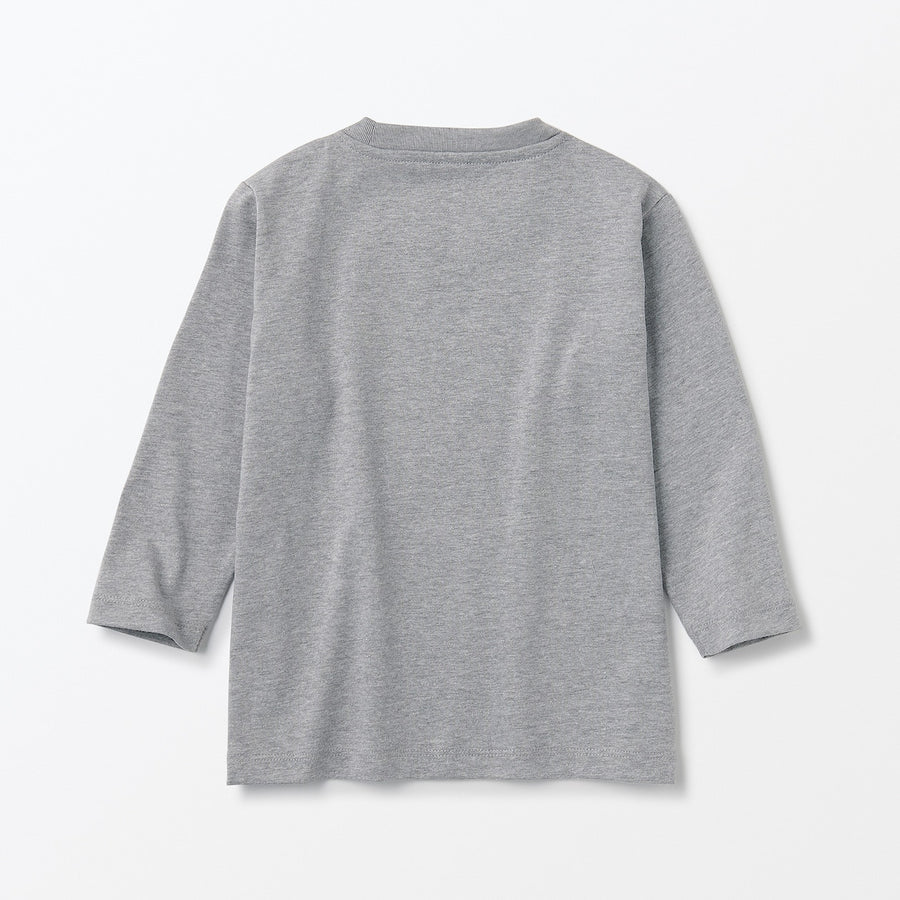 Easy-on Crew neck L/S T-shirtBABY 80 Off white