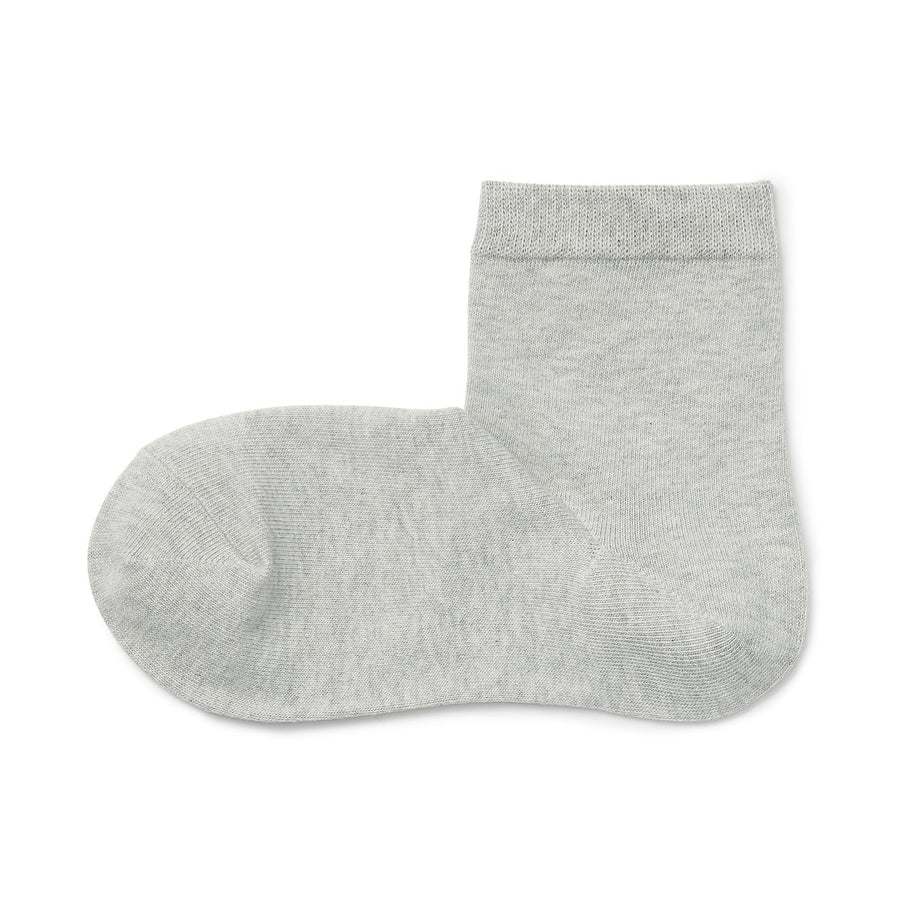 Right Angle 3 Layer Loose Top Short Socks21-23cm White