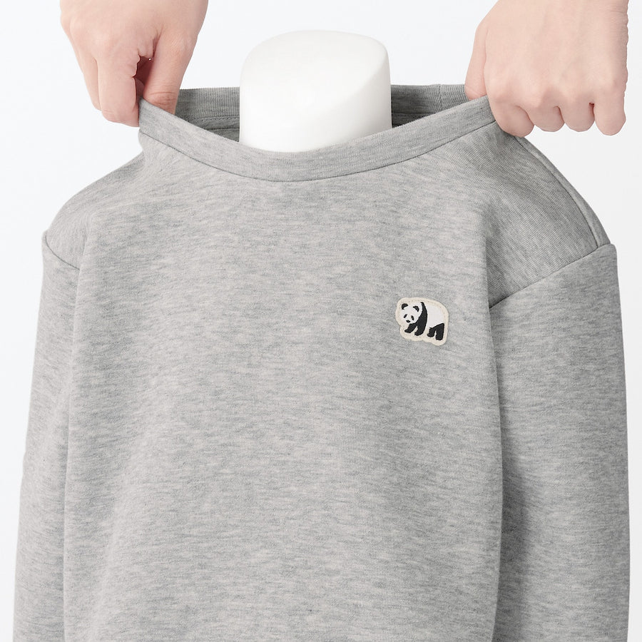 Embroidered double knitted sweatshirt (Baby)