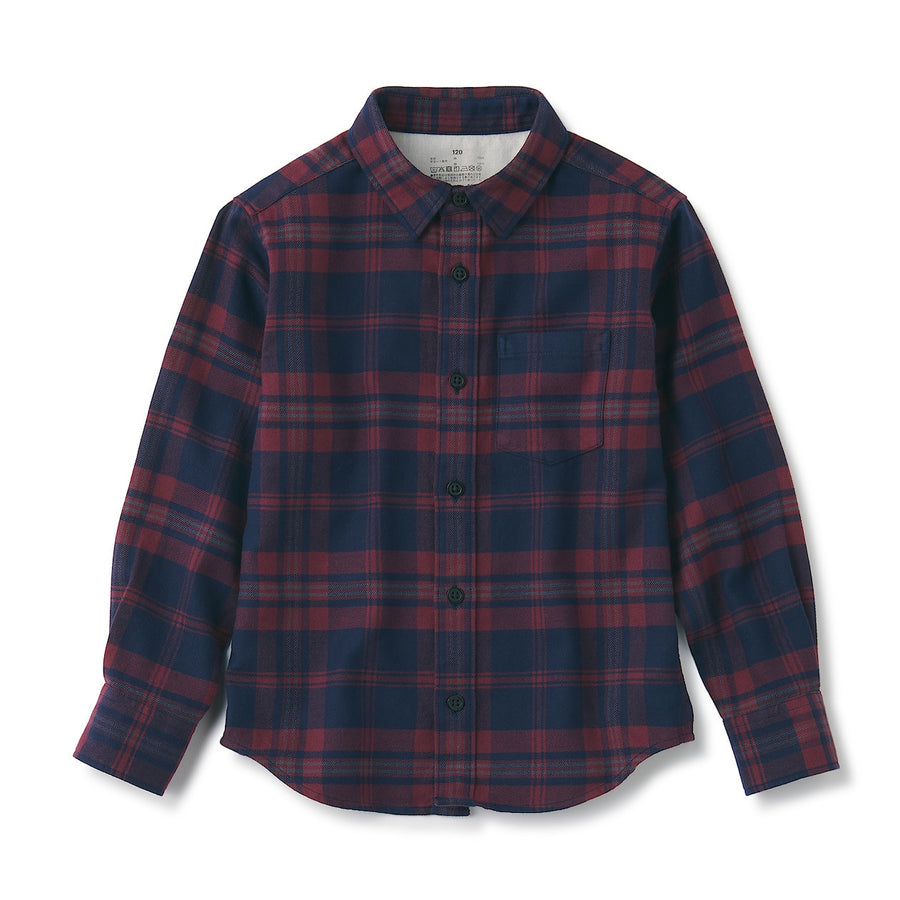 Flannel Long Sleeve Shirt (5-14Y)