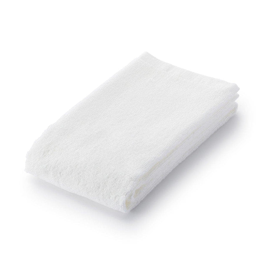 Pile Weave Face Towel With Loop