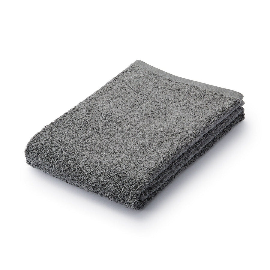 Cotton Pile Bath Towel With Further Option - MUJI Australia