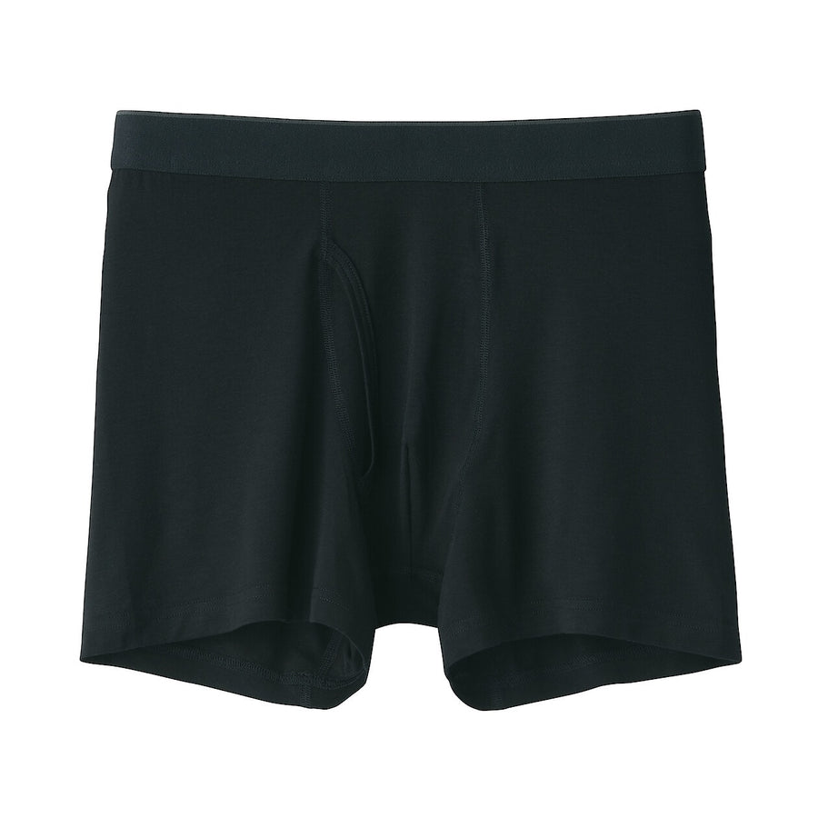 M's Lyocell blended Front open boxer briefsDark grayXS