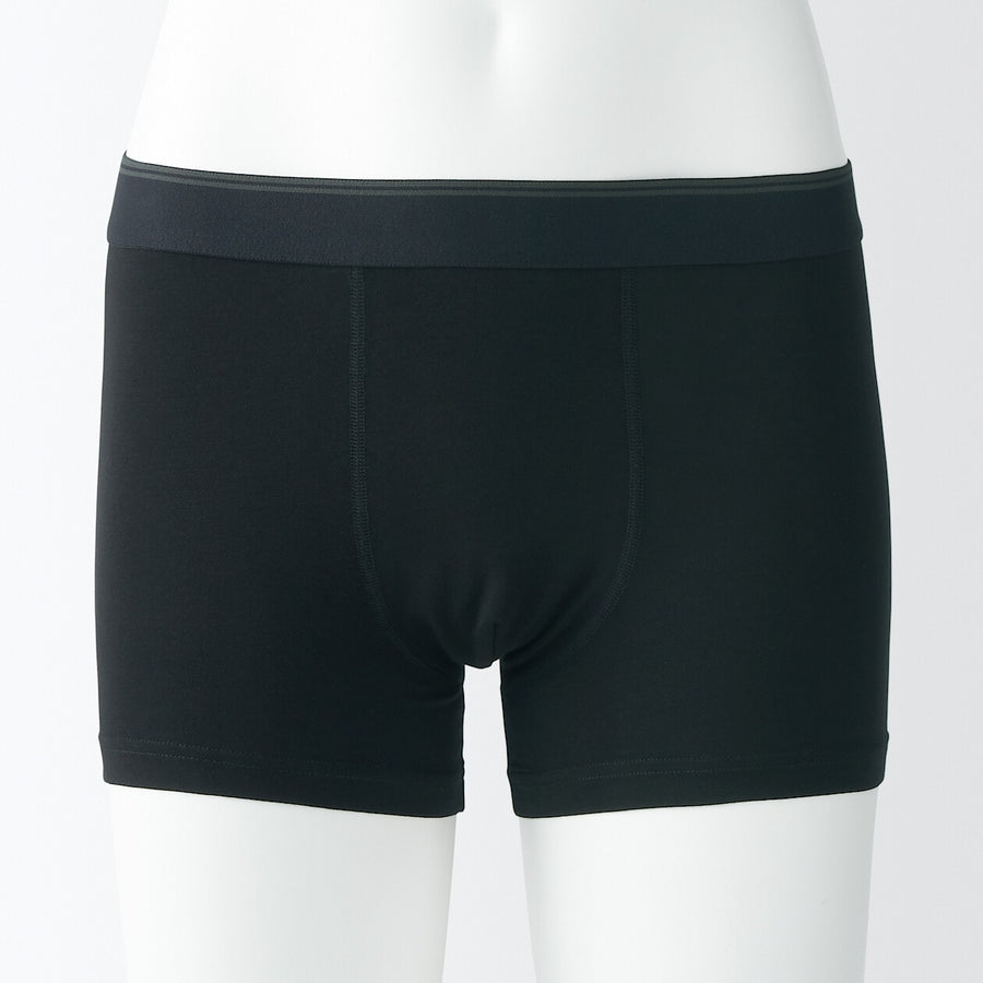 M's Lyocell blended Low rise boxer briefsDark grayXS