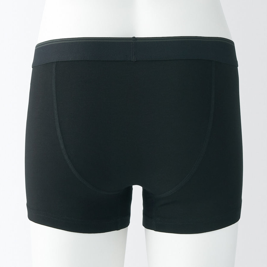 M's Lyocell blended Low rise boxer briefsDark grayXS