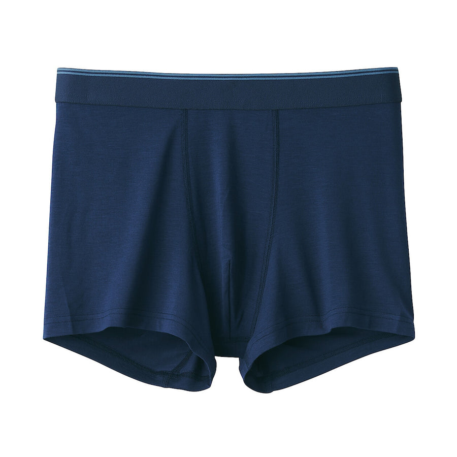 M's Lyocell blended Low rise boxer briefsDark grayXS