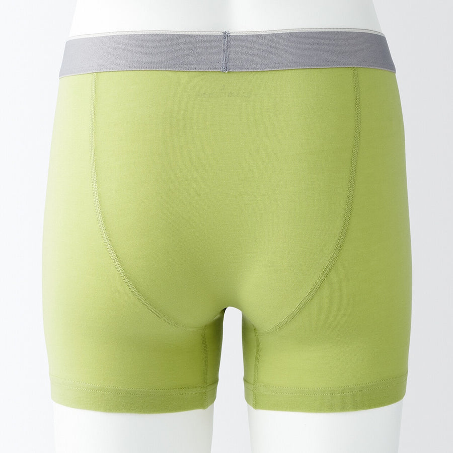 M's Lyocell blended Front open boxer briefsDark grayXS