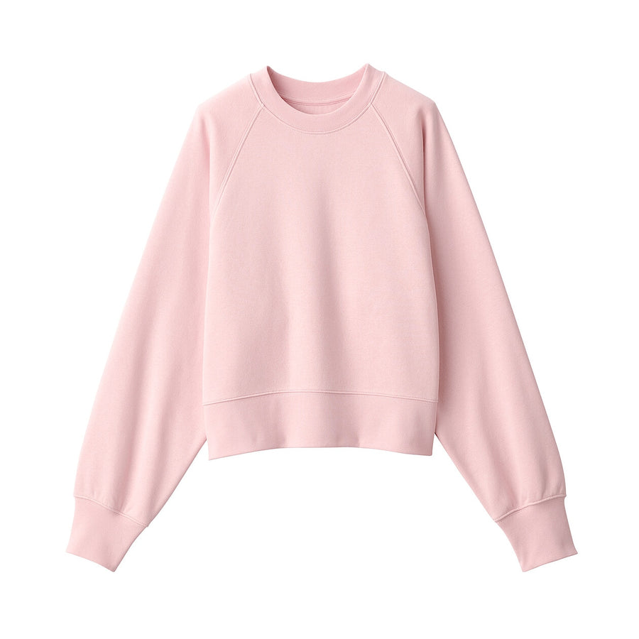 Women's Crew neck L/S Sweat shirt WhiteXS