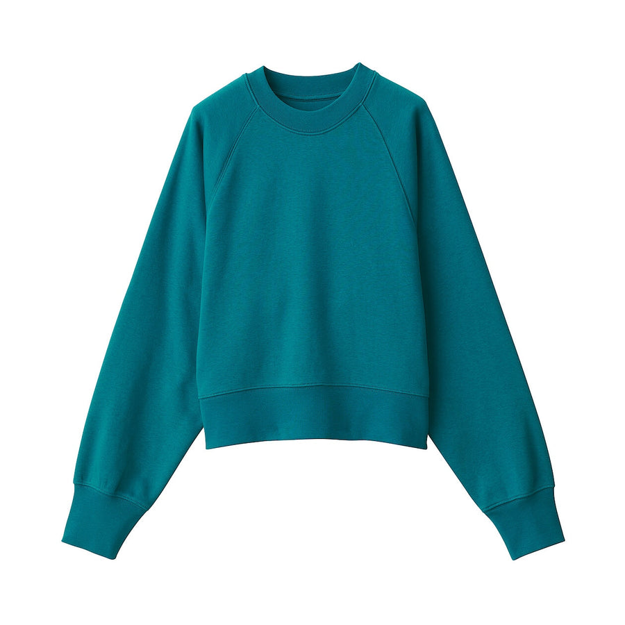 Women's Crew neck L/S Sweat shirt WhiteXS