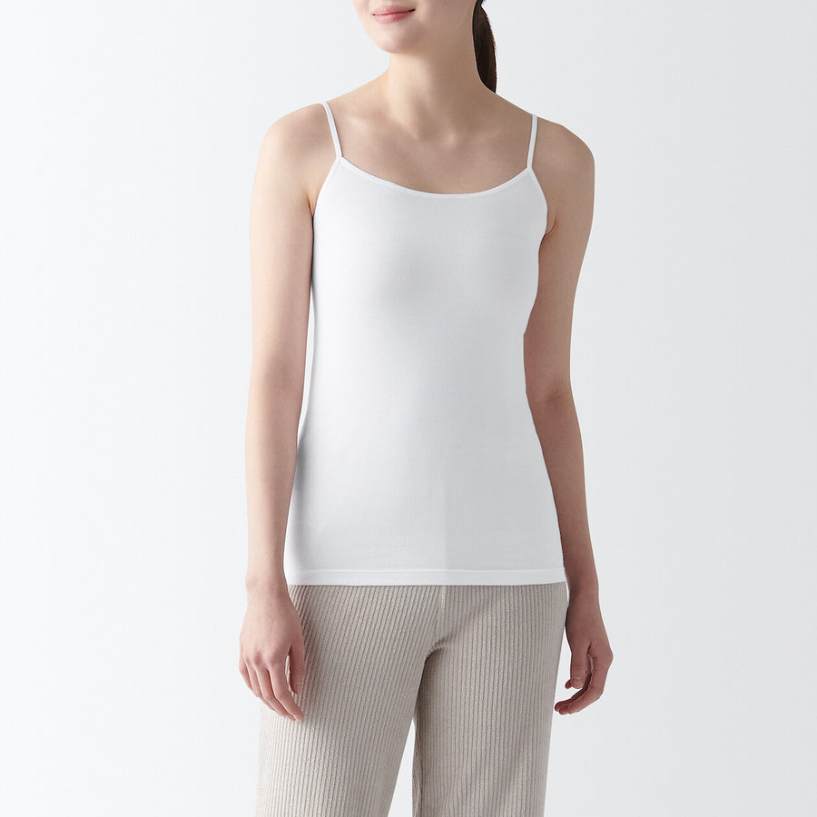 W's Cotton stretch jersey camisoleWhiteXS