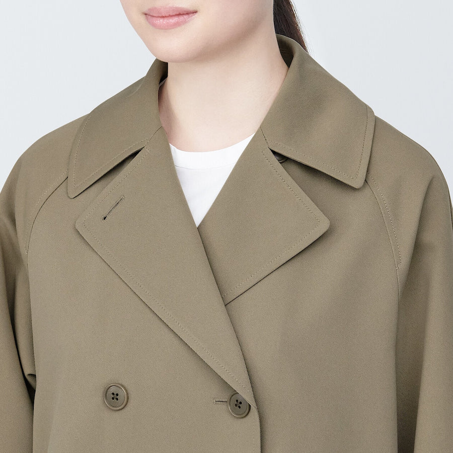 Women's Water repellent Trench coatBeigeXS