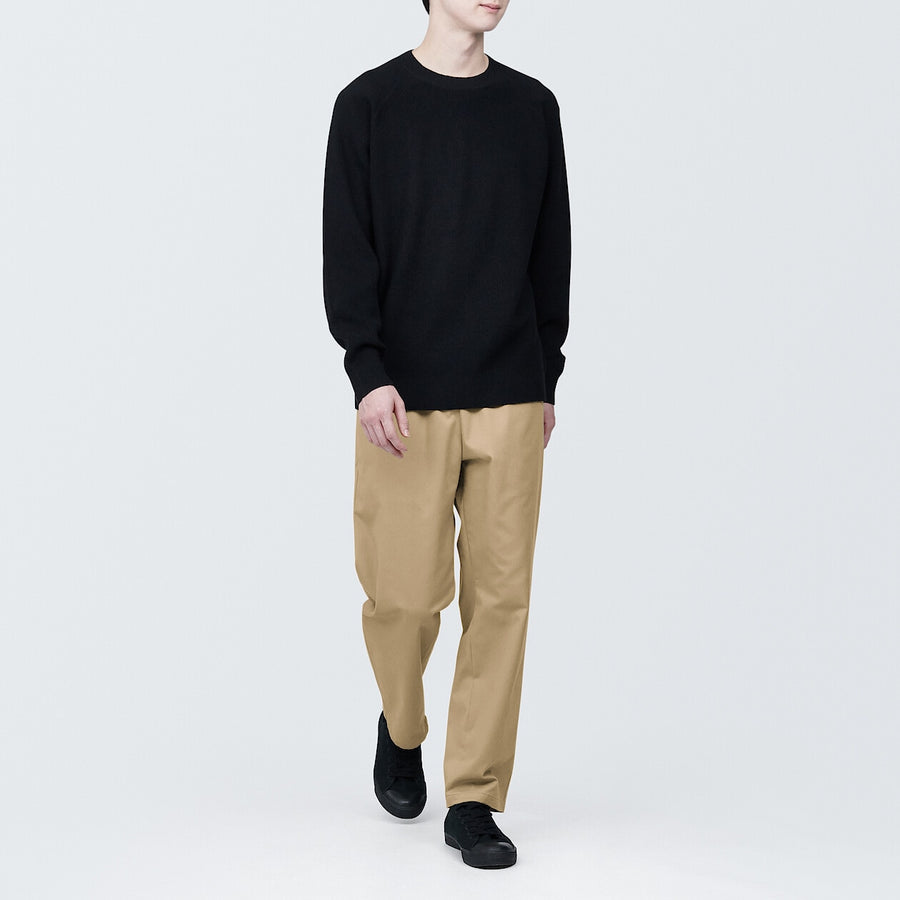 M's Chino easy pants BlackXS