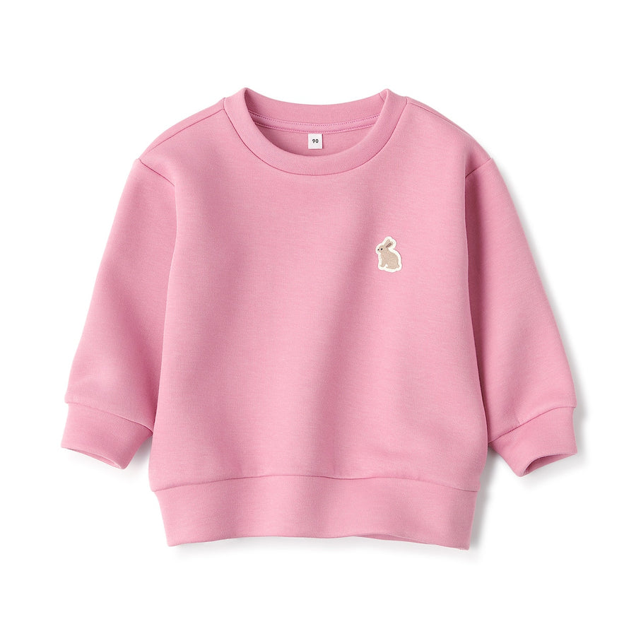 Baby Double Knitted SweatshirtLight pink80