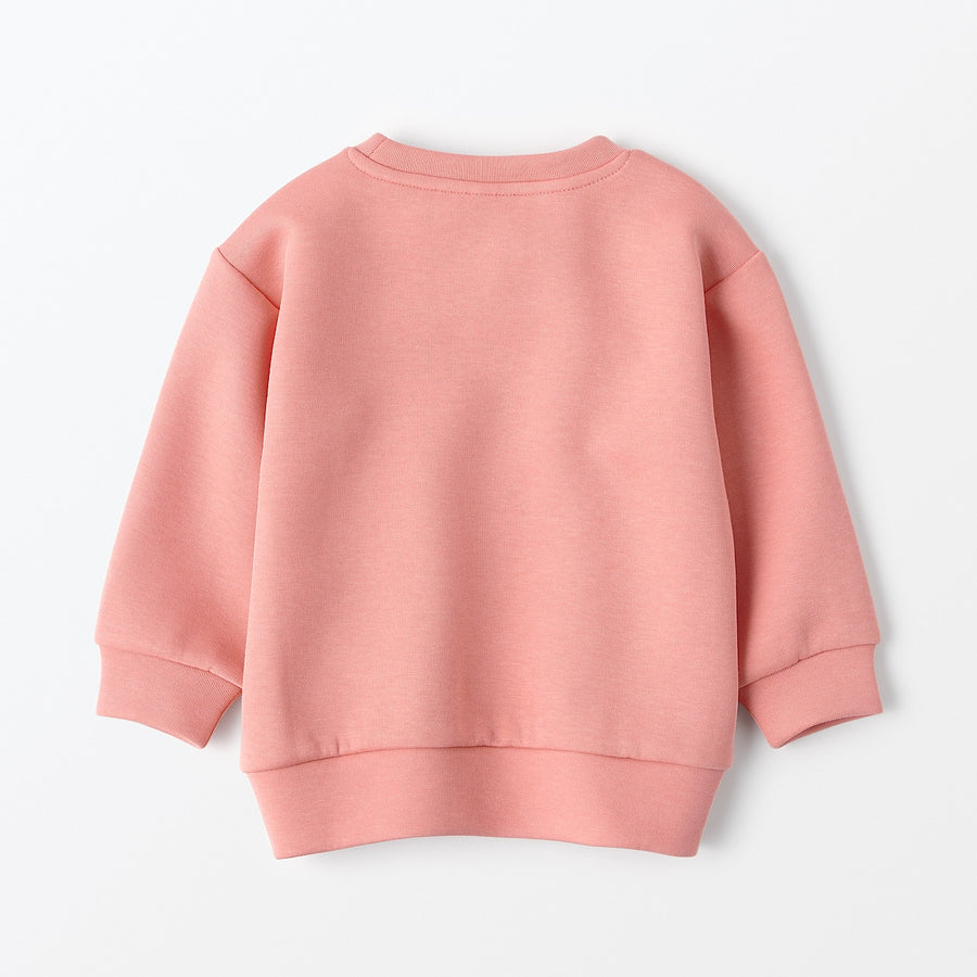 Baby Double Knitted SweatshirtLight pink80