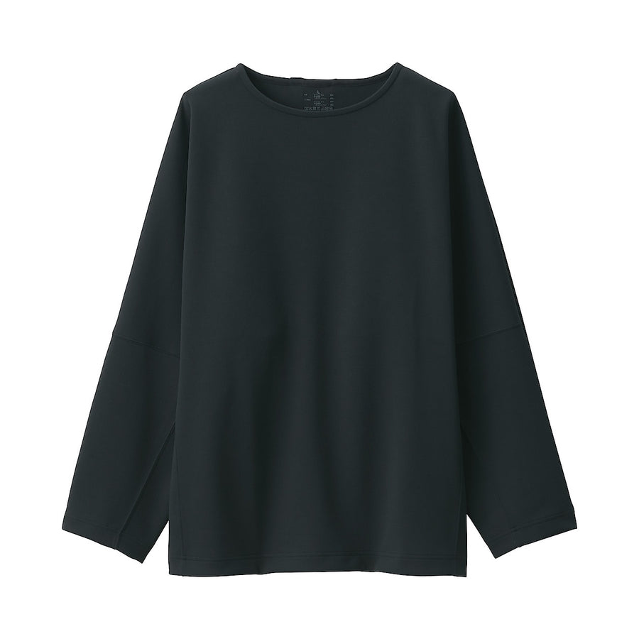 MUJI Labo Water Repellent Double Knitted Long Sleeve Pullover