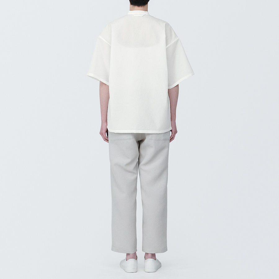 Breathable easy-clean S/S shirt Off whiteXS