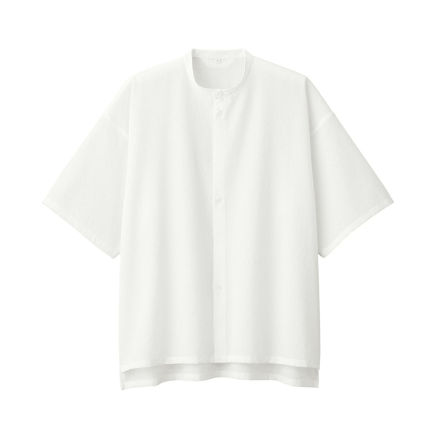 Breathable easy-clean S/S shirt Off whiteXS