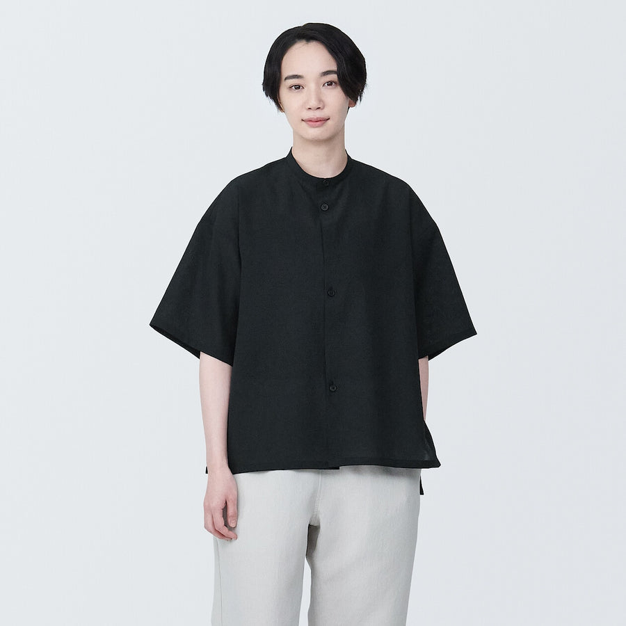 Breathable easy-clean S/S shirt Off whiteXS