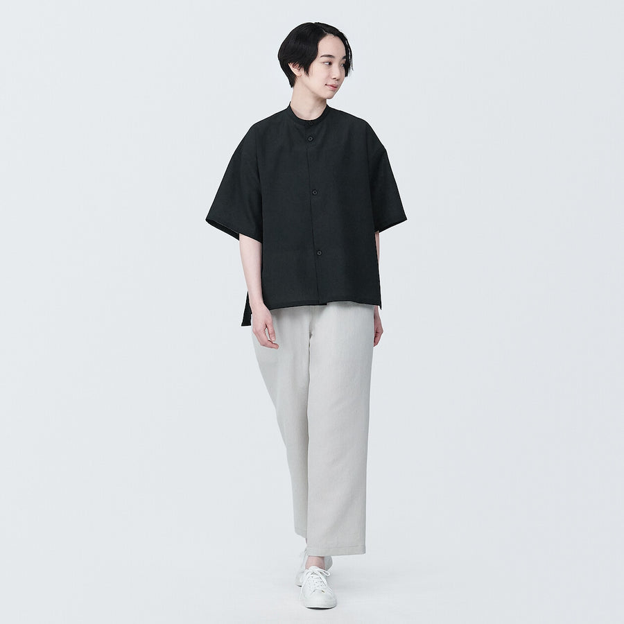 Breathable easy-clean S/S shirt Off whiteXS